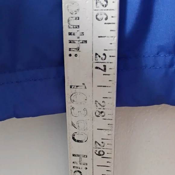 Saint Johns Bay Men’s Blue Half-Zip Windbreaker Jacket • Size Large Lightweight - Picture 6 of 9